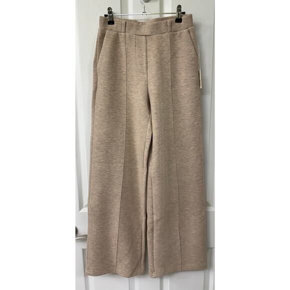OGL FuzzLuxe Cozy Wool Blend High Waist Straight Leg Pull On Pants Small ( $89) - Picture 1 of 11